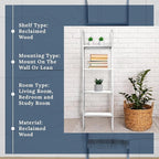 BARNWOODUSA Throw Blanket Ladder – Fully Assembled Reclaimed Wood – Rustic Decorative Ladder for Towels, Quilts, & More – Per