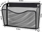Gawerk 6 Pack Wall File Organizer, Mesh Hanging Metal Vertical Wall Mounted File Holder for Office/Home