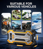 Car Jump Starter, VACASSO 5000A Car Battery Jump Starter for Up to 10L Gas and 8L Diesel Engines, 12V Portable Jumper