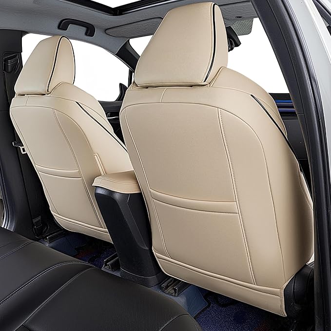 HKZ Fit RAV4 Car Seat Covers Set for Toyota RAV4 2021-2024 Prime SE,XSE & 2019 2020 2021 2022 2023 2024 2025 Hybrid/PHEV SE,X