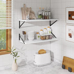 Deep Floating Shelves for Wall,30" Wx10 D Wood Floating Shelf Set of 2,Sturdy Metal Bracket Wide Display & Storage,Wall Mount