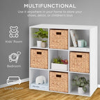 Best Choice Products 9-Cube Storage Organizer, 13.5in Shelf Opening, Bookcase, Display Shelf, Customizable w/ 3 Removable Bac