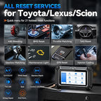 XTOOL IP500 for Toyota OBD2 Scanner, Full Systems Bi-Directional Scan Tool for Toyota/Lexus/Scion with Multi-in-One Live Data