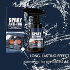Car Windshield Anti-Fog Spray - Windshield Cleaner, Car Rear View Mirror Defogger, 250ml Rain Fog, Car Windshield Fog, Car Wi