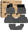 Nilight TPE Floor Mats for BMW X7 7 Seats 2019 2020 2021 2022 2023 2024 2025 2026 All Weather Custom Fit Heavy Duty Floor Liners