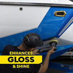 Meguiar’s Marine/RV Fiberglass Restoration System, M4965, 3-Piece Fiberglass Repair Kit with Oxidation Remover, High-Gloss Boat Polish and Wax, Christmas Gift Ideas for Car Dads