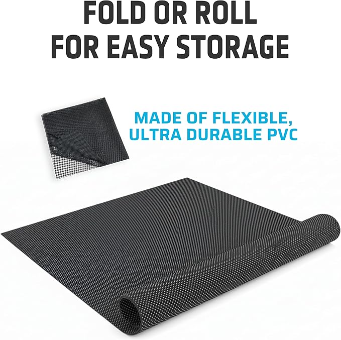 Non Slip Roof Mat - Soft Protector Mat and Car Roof Liner for All Vehicles - All Weather Grip for Roof Cargo Rack Scratch Protection (47 x 35 in)