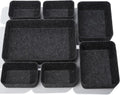 HNYYZL Desk Drawer Organizer,7 Pack Felt Drawer Organizer Shallow Drawer Organizers Felt Storage Bins,Desk organizer trays (G
