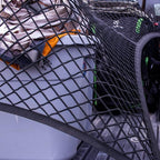 Highly Elastic Cargo Net, 4'x6' Stretches to 8'x12, Suitable for 6.5ft - 8.1ft Long Bed Trucks, Trailers (Lager Double Layer)