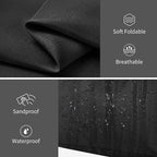 KALIDI 60L Extra Large Duffle Bag, Beach Tote Zipper Utility Oversized Weekender Carrier Travel Shopping Reusable Grocery Bag
