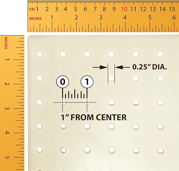 Azar Displays 701414-WHT-4W32 Rotating Countertop Display Kit with Peg Hooks Included, 14 Inches Wide x 14 Inches Deep x 20 I
