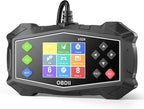 OBD2 Scanner Diagnostic Tool, Code Reader for Check Engine Light with Battery Test, EVAP System(Mode 8), O2 Sensor & I/M