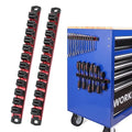 WORKPRO Magnetic Screwdriver Organizer and Wrench Organizer, Aluminum Rail Magnetic Tool Organizer, Tool Holder, Toolbox Orga