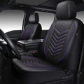 CAR PASS 3D Foam Mesh Leather Car Seat Covers Front Seats, Breathable Front Seat Cover for Cars, Comfortable Universal Fit fo