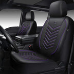 CAR PASS 3D Foam Mesh Leather Car Seat Covers Front Seats, Breathable Front Seat Cover for Cars, Comfortable Universal Fit fo