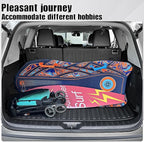 Cargo Mat with Backrest Mat 2-in-1 for 2024 2025 2026 Toyota Grand Highlander Car Mat Accessories, TPE All Weather Cargo Liner Trunk Mat(Grand Highlander-2 in 1 Trunk Mat)
