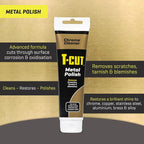 T-Cut Chrome Cleaner, Metal Polish, 5.3 Oz