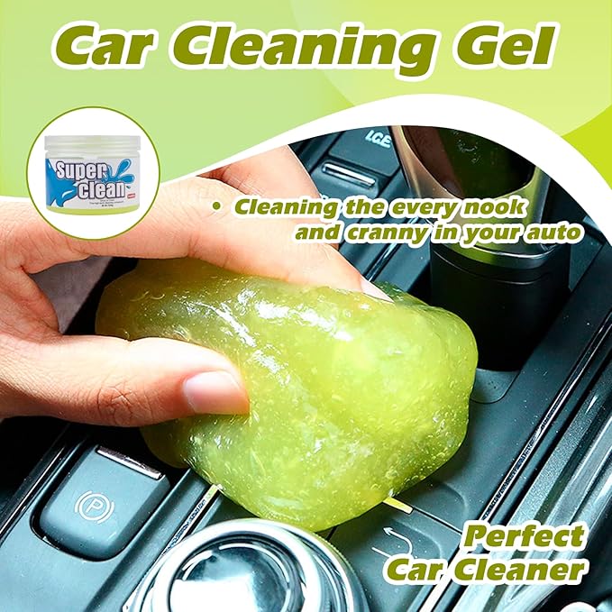 x xotic tech 2Pack Cleaning Gel for Car Putty Detailing Car Interior Slime Cleaning Mud Auto Detailing Tools Kits Keyboard Cl