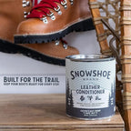 Snowshoe Leather Conditioner, Made in USA Since 1927 - Protect, Condition, Restore & Waterproof - Leather Conditioner for Fur