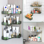 Webetop Corner Bathroom Counter Organizer, Bathroom Makeup Countertop Organizer, Corner Storage Organizers for Vanity, Bathro