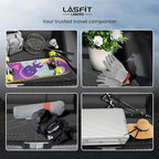 LASFIT Cargo Mat with Backrest Mat for Honda CR-V 2026 2025 2024 2023 (Gasoline Only), All Weather Custom Fit TPE Trunk Mat Trunk Liner Cargo Liner with Seatback Mat (Lower Position)