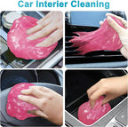 FiveJoy 4Pack Car Cleaning Gel, Car Gel for Cleaning for Interior, Reusable & Durable Detailing Tools, Dust Cleaner Gel for K
