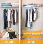 MEIQIHOME Vacuum Storage Bags, Space Saver Sealer Bags,Vacuum seal bags for clothing, Pillows, Comforters, Blankets, Bedding,