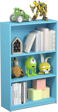 Furinno JAYA Book Shelf, 3-Tier Bookshelf, Bookcase with Adjustable Shelves, 9.5 x 24.5 x 40.3, for Organization and Storage,
