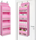Giraffe Creation Over Door Organizer with 4 Large Capacity Pockets, Heavy Duty Hanging Organizer Storage for Closet Bathroom 