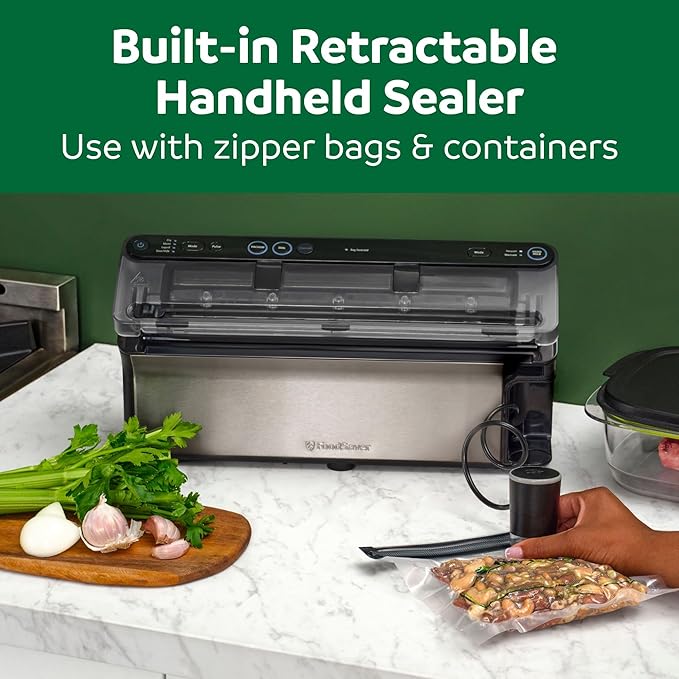 FoodSaver Elite All-in-One Liquid+™ Vacuum Sealer with Bags