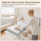 GRANNY SAYS Drawer Organizer Clothes, 12 Pack Dresser Organizer Bins for Nursery, Closet Organization and Storage Dividers fo