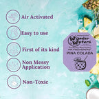 Wonder Wafers 250 Count Unwrapped Automobile Professional Use Air Fresheners Car and Truck Detail (Pina Colada)