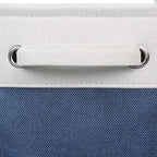 Kntiwiwo Foldable Storage Bin Collapsible Fabric Storage Basket Cube with Durable Handles Closet Organizer Bins for Organizin
