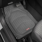 Motor Trend (2) Car Seat Covers for Front Seats with (2) Trimmable Car Floor Mats – Universal Fit Auto Accessories for Cars, 