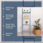 BARNWOODUSA Throw Blanket Ladder – Fully Assembled Reclaimed Wood – Rustic Decorative Ladder for Towels, Quilts, & More – Per