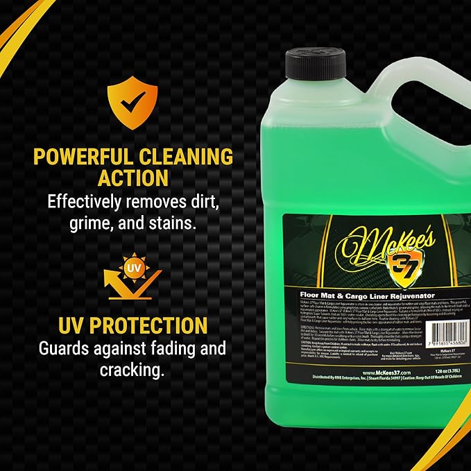 McKee's 37 MK37-361 Floor Mat & Cargo Liner Rejuvenator, 128 fl. oz