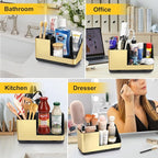 PARKMANI Toothbrush Holders for Bathroom Countertop Organizer, Kids Electric Toothbrush and Toothpaste Holders, Bathroom Acce