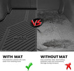 LASFIT Cargo Mat for Kia K4 2025 2026, All Weather TPE Custom Fit Car Trunk Mats Cargo Liners Accessoires for Kia K4 2025-2026, Black