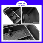 2024 2025 2026 Crosstrek Center Console Organizer Tray for 2024 2025 2026 Subaru Crosstrek Hybrid 2024 Impreza Center Armrest Storage Box for Crosstrek 2024 Accessories Storage Box Double Layer