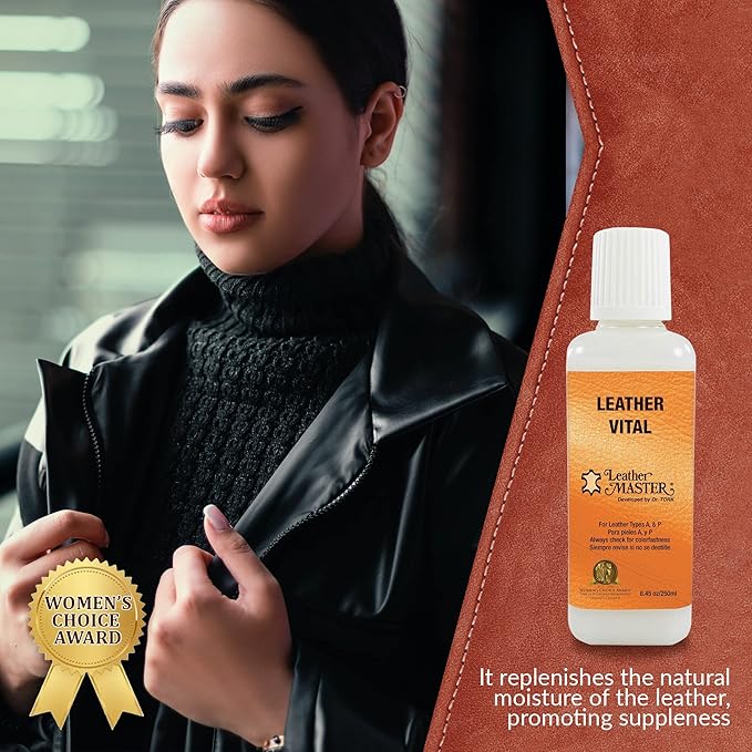 Leather Master Leather Vital Softener and Revitalizer (250ml) - These Products Condition, Protect, Polish, and Repair. Add to