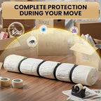 TAILI Mattress Vacuum Storage Bag, Full/Queen Mattress Vacuum Bag with 4 Straps, Sealable Bag for Memory Foam, Latex, Easy Mo