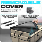 FORTEM Trunk Organizer For SUV Car Trunk Organizer, Foldable Storage, Car Accessories for Women Men, Collapsible Bag, Perfect C