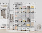 Closet Organizer, 12-cube Closet Organizers and Storage, Portable Cube Storage Organizer, Closet Shelves for Kids, Closet, Be