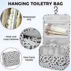 BAGAIL 9 Set Packing Cubes with Packing List Luggage Packing Organizers for Travel Accessories (Grey leopard)