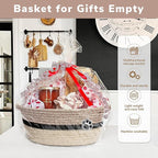 Dog Toy Basket Small Baskets for Gifts, Woven Baby Storage Basket for Towels, Toys, Storage Organizer Bins for Living Room, 1