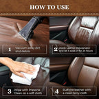 Leatherique Leather Care & Preservation Set - 16 oz | Leatherique Rejuvenator Oil & Prestine Clean 2-Step System | Softens, C