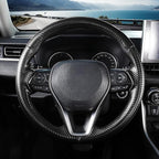 Fit for Toyota Steering Wheel Cover, Car Steering Wheel Cover for Toyota Corolla(2020-2026) Rav4(2019-2025) Camry(2018-2024) Venza(2021-2024) Avalon(2019-2022) Accessories (Matte Black)