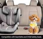 EKR Rav4 Seat Covers Custom Fit for Toyota Rav4 (Hybrid) LE/XLE Premium 2026, Leather Car Seat Cover Full Set for SUV,Faux Le
