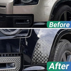 Front Wheel Arch Covers for Land Rover Defender 2020-2025 | Black Body Anti-Scratch Protection Cover Trim Kit Compatible | Defender 90 110 130 Accessories | Easy Installation | Decoration Armor