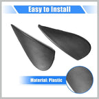 1 Pair Front Left and Right Mirror Corner Triangle Fender Cover Rearview Triangle Trim Panel for Nissan Versa 1.6L at Sedan S 96318-3BA0A 96319-3BA0A Replacement Car Parts